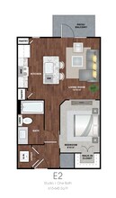 E2 Essential 9105 floor plan